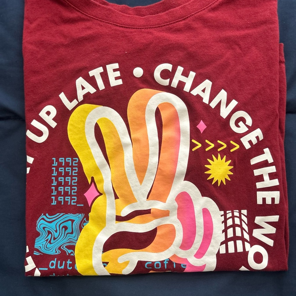 Vintage Dutch Bros T-Shirt - Maroon